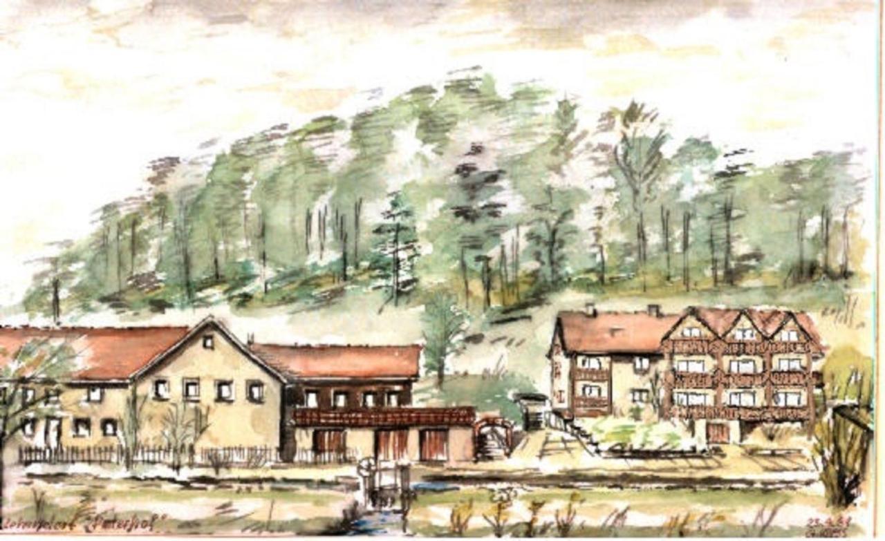 Landgasthof Peterhof Etzelwang Eksteriør billede
